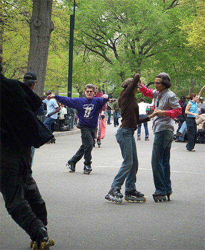 Skatedance party